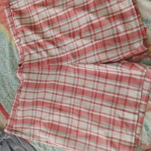 Haggar plaid golf short